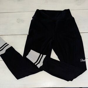 Bombshell Sportswear Black and white Leggings.